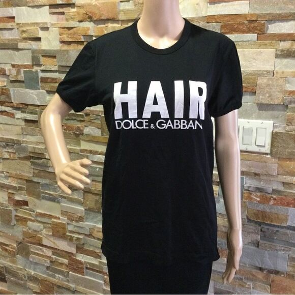DOLCE & GABBANA Hair Vintage T-Shirt - Picture 1 of 7